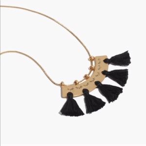 Madewell Supernova Tassel Necklace